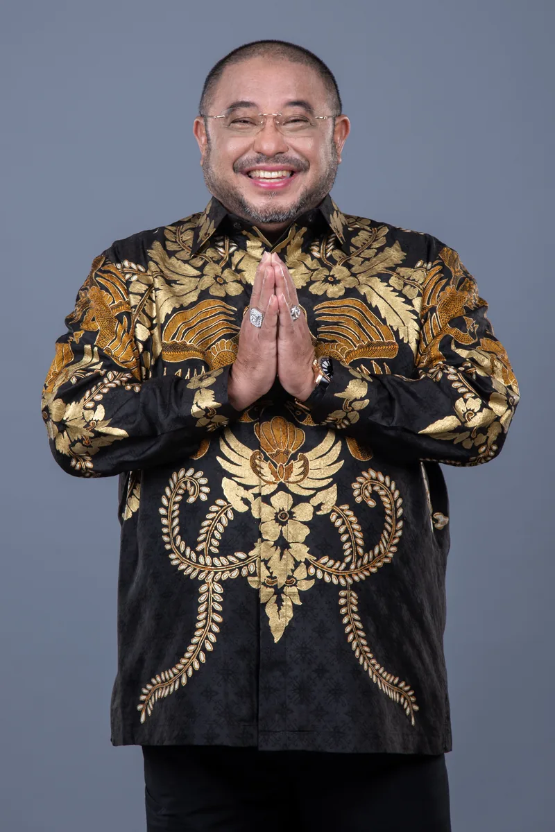 Habib Aboe Bakar Alhabsyi, kemeja batik, salam